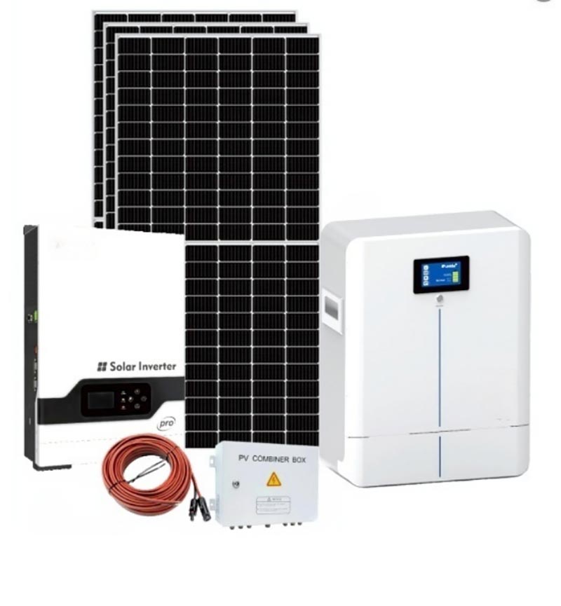 Sistema di accumulo di energia solare ibrido da 5KW