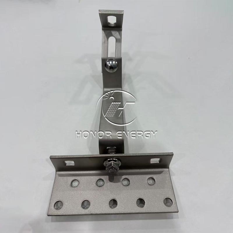 Gancio per tetto solare regolabile