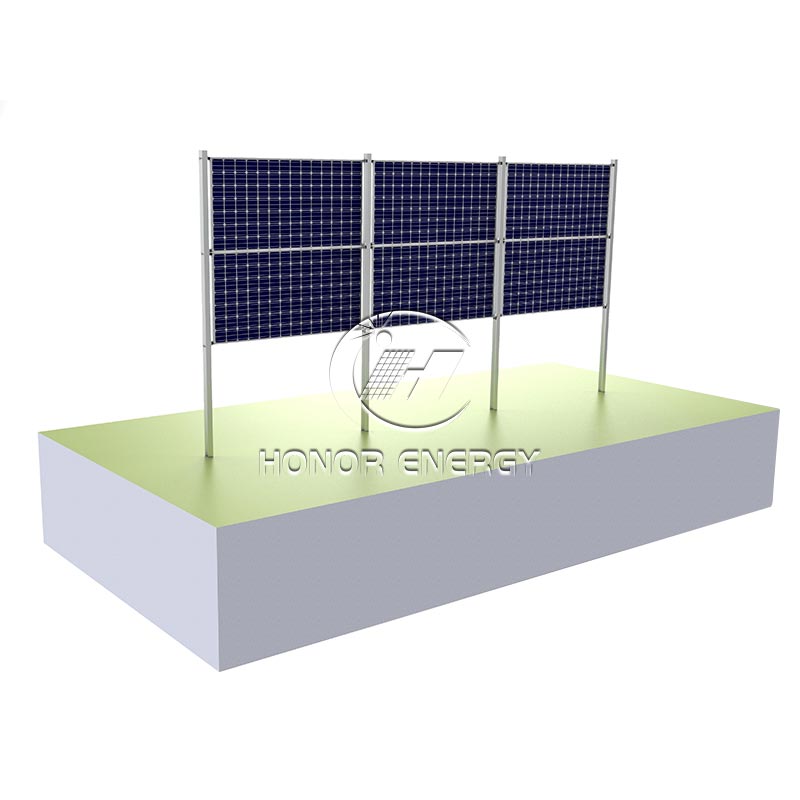 Vertical Solar Aluminum Mount