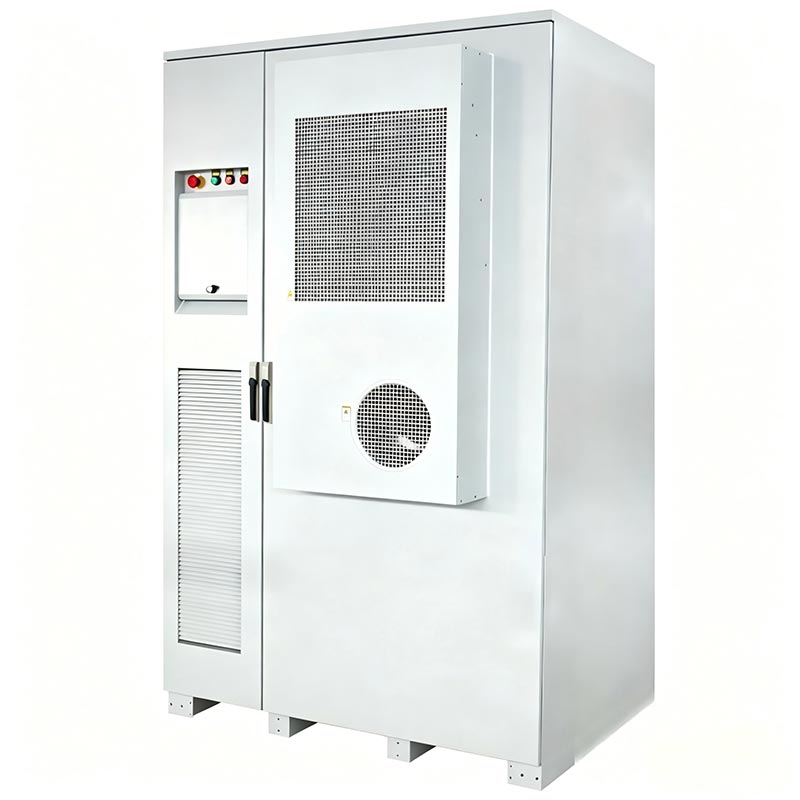 Armadio di accumulo energetico integrato con batteria al litio ferro fosfato
