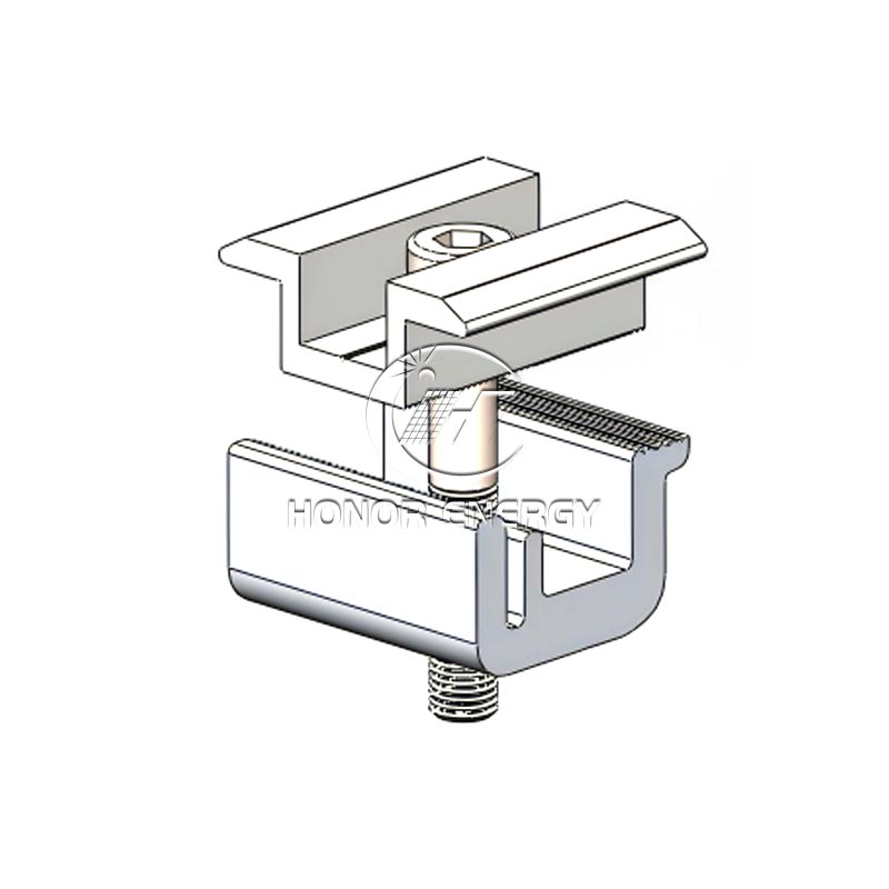 Morsetto centrale solare senza trapano