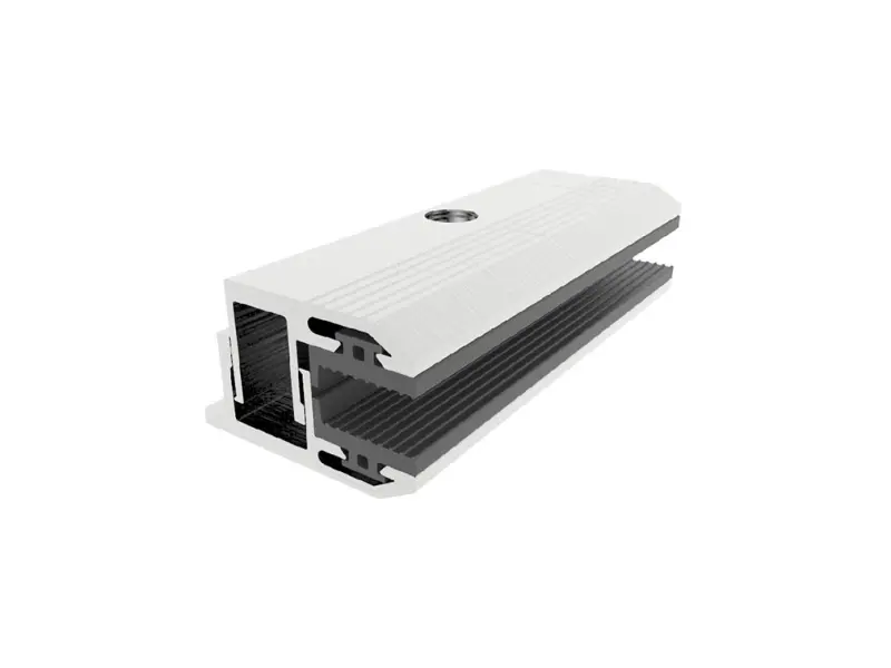 Morsetto terminale per film sottile solare