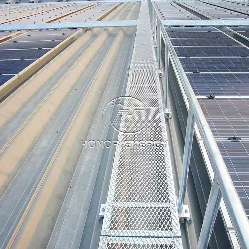 Steel Solar Walkway
