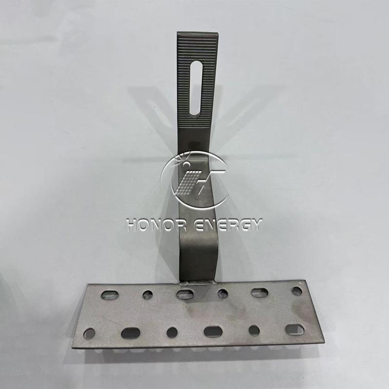 Gancio solare per tetto in tegole